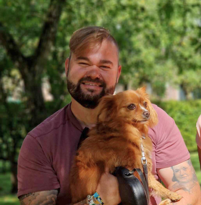 Mobiel Begeleider Kristof & Hond Sofie