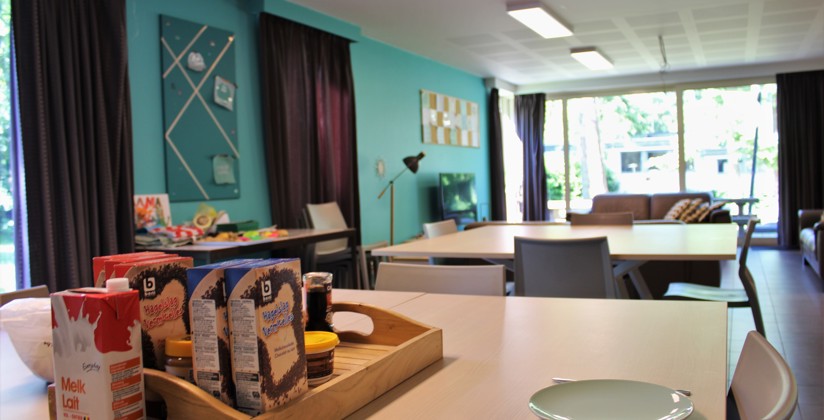 Eettafel in een leefgroep van MFC