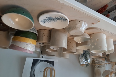 zelfgemaakte keramiek