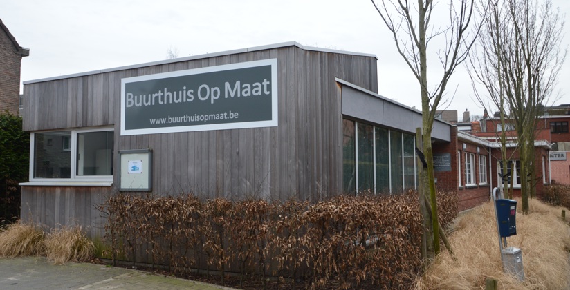 Buitenkant gebouw Buurthuis Op Maat