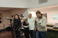 Thumbnail: Repetitie De Vreemde Vogels Leo, Ward, Wilfried En Daniël