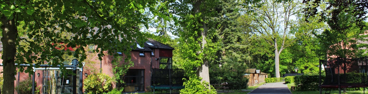 Weg op domein Miksebaan 